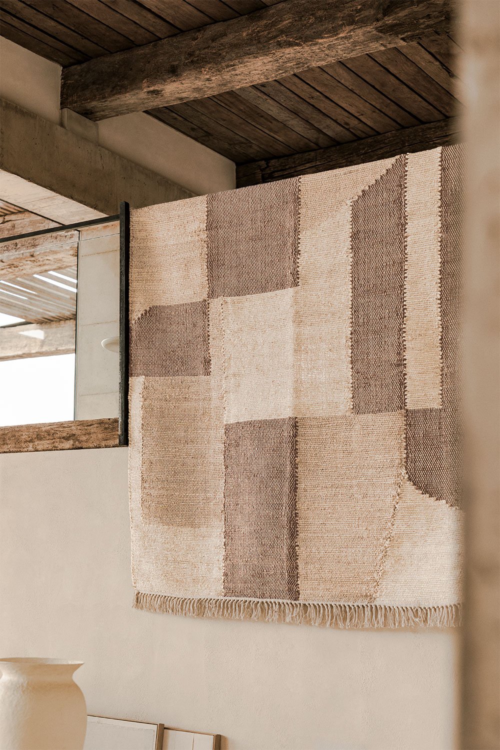 Davina jute and cotton rug (240x160 cm)  , gallery image 1