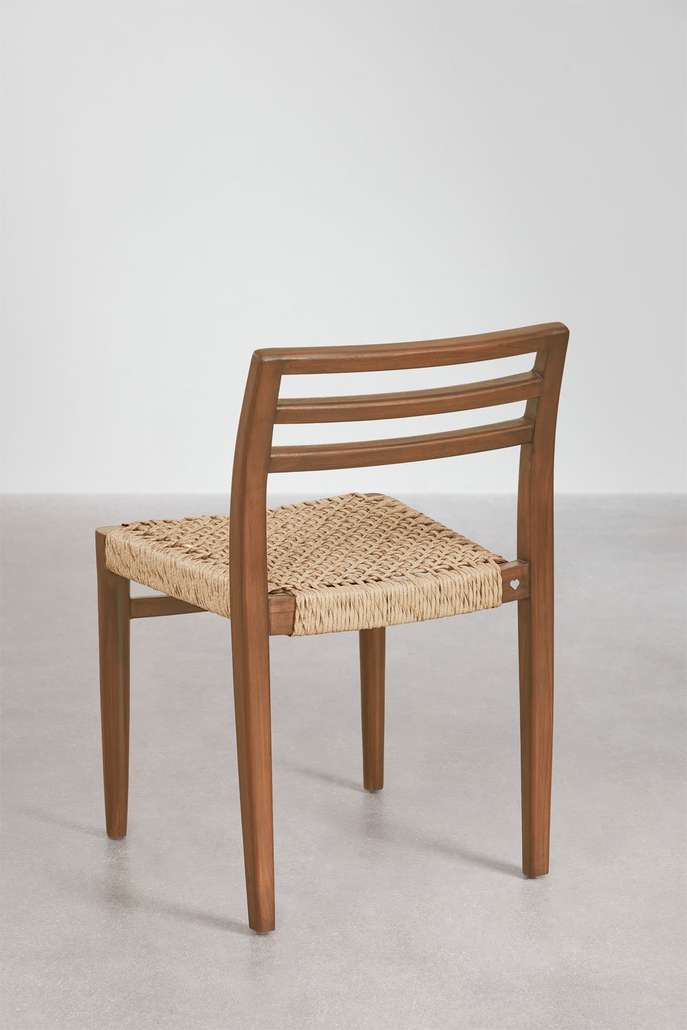 Lulea pack of 2 teak dining chairs, gallery image 4