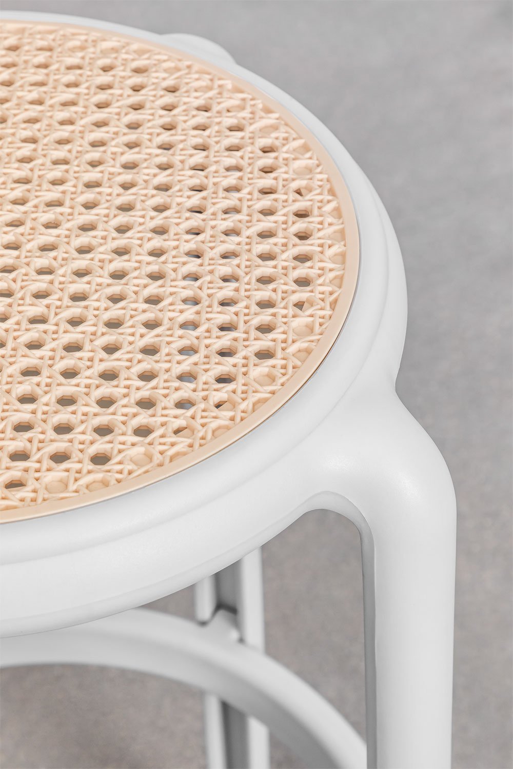 Pack of 2 Omara high garden stools, gallery image 4