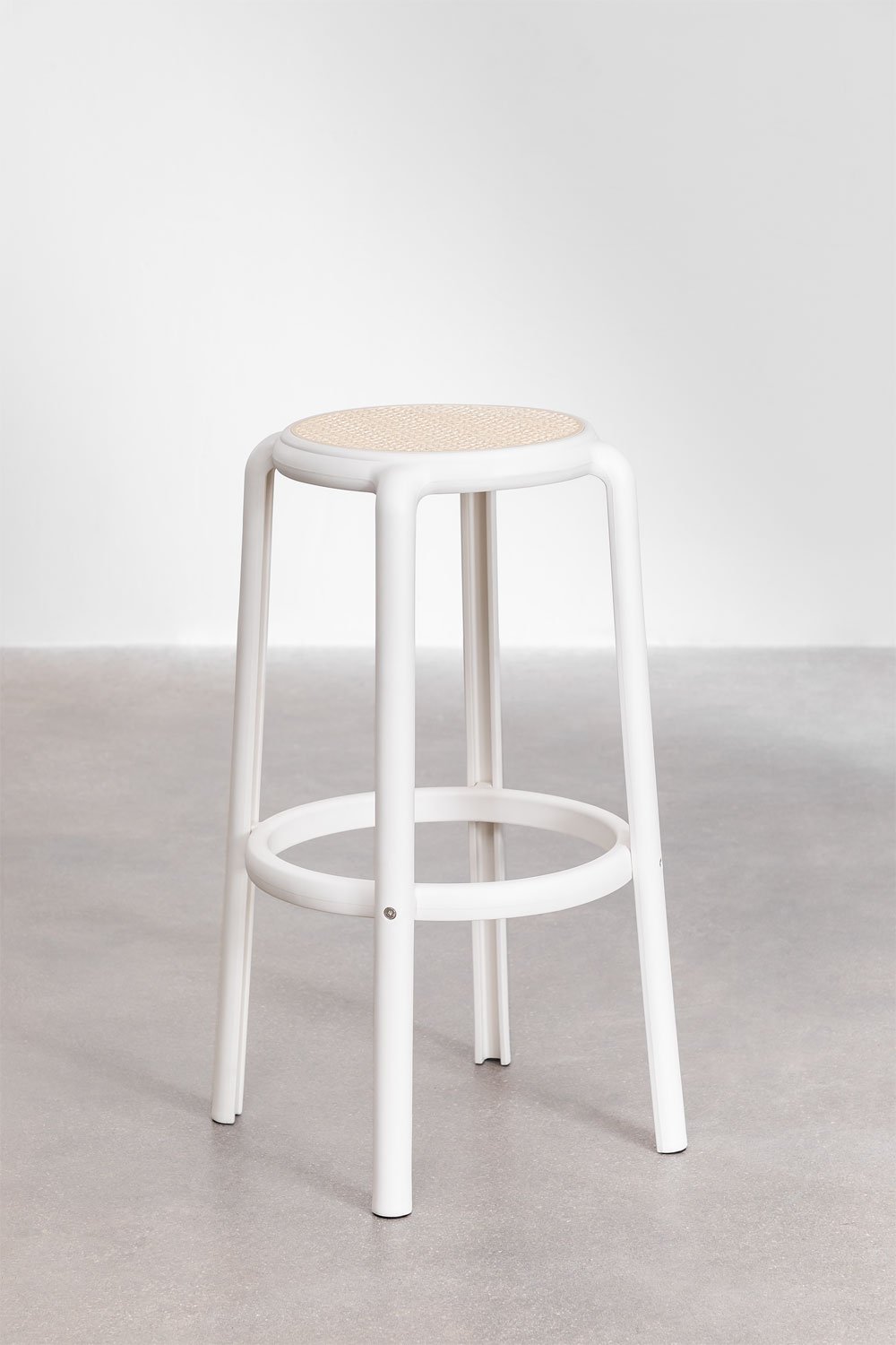 Pack of 4 Omara high stools, gallery image 2