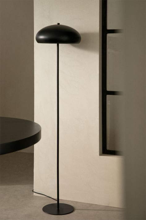 Hilma iron floor lamp