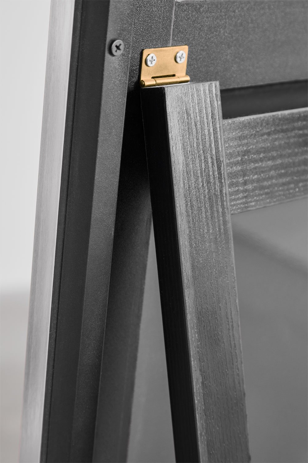 Rectangular standing mirror in aluminum 80x200 cm Ondra, gallery image 6