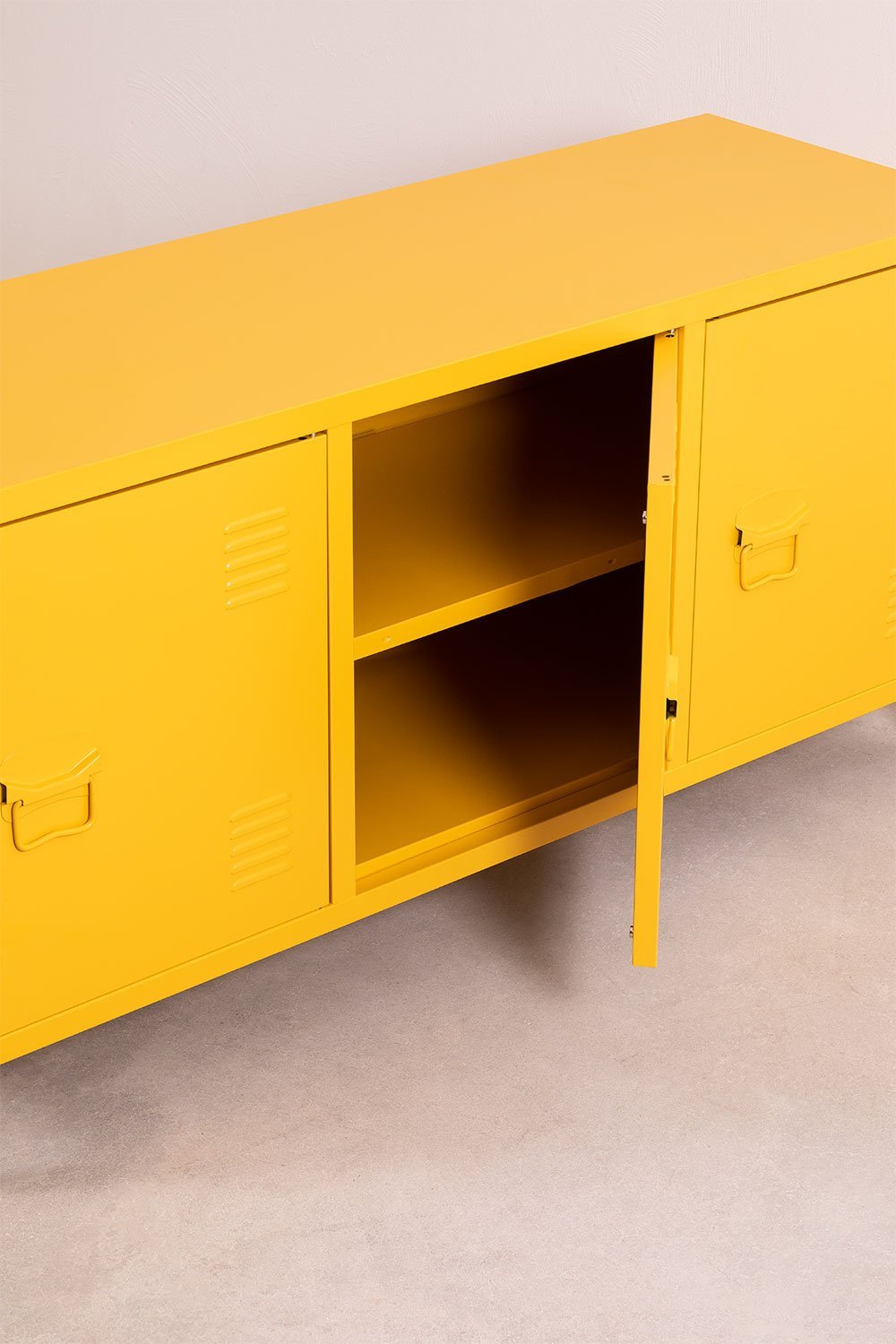 Pohpli steel locker TV cabinet 120x40 cm, gallery image 3