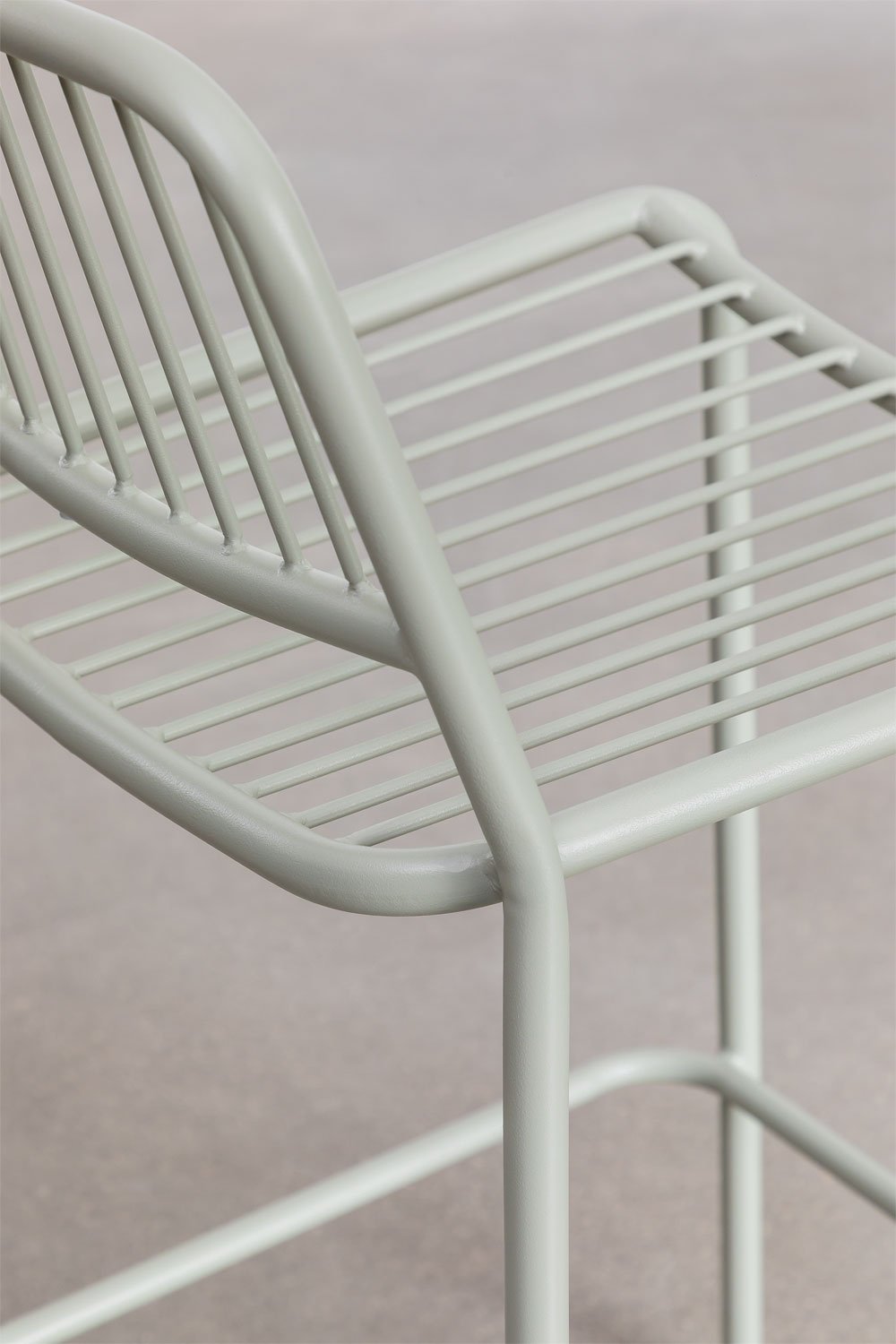 Pack of 2 Elton stackable high garden stools, gallery image 4