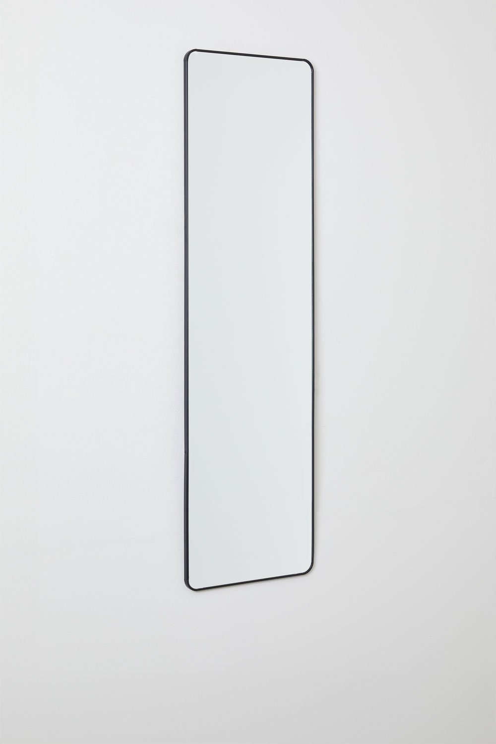 Rectangular aluminum wall mirror (35x120 cm) Sadint, gallery image 2