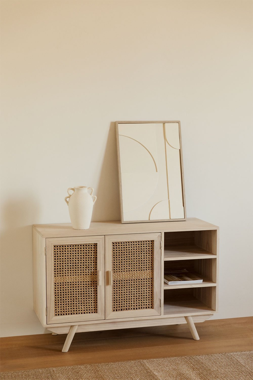 Wooden Sideboard with 2 Shelves Ralik , gallery image 1