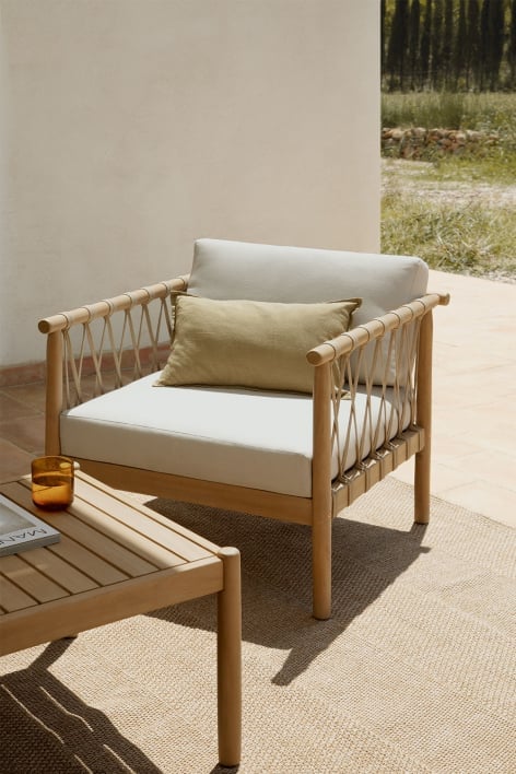 Bizerta Acacia Wood Garden Armchair