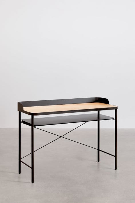 Kerobert steel and MDF desk