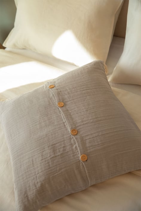 Square Cotton Cushion (60x60 cm) Sozume