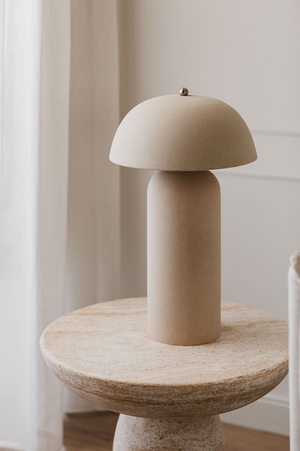 Odete Stoneware Table Lamp, gallery image 1