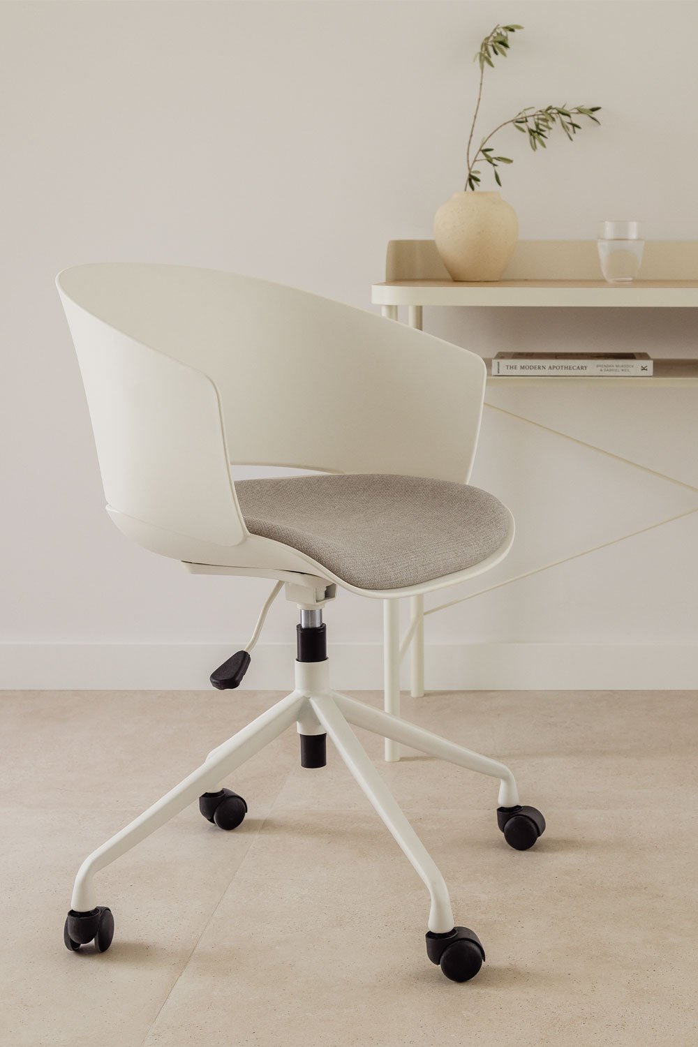 Morgana Desk Chair with Wheels   , gallery image 1