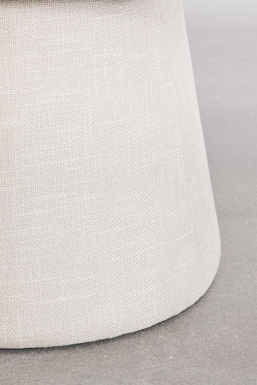 Erica upholstered swivel dining chair with armrests, gallery image 7