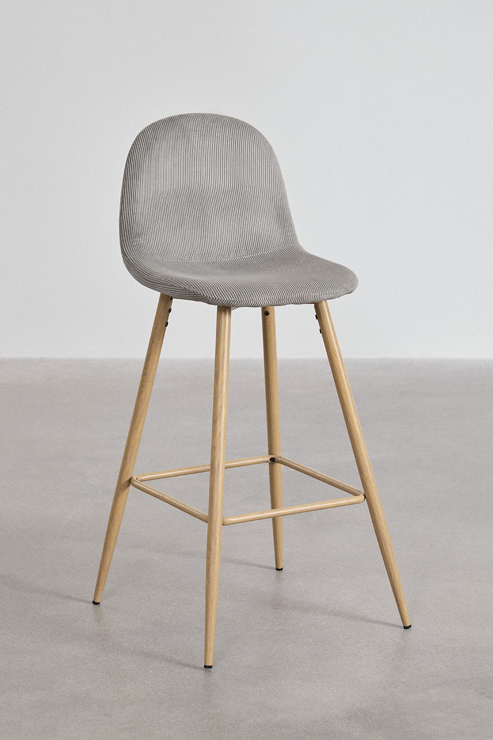 Pack of 2 High Stools in Glamm Corduroy, gallery image 1