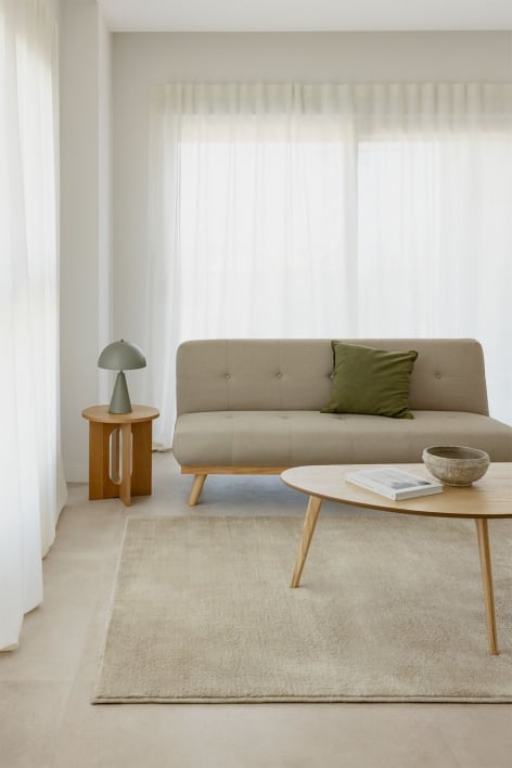 Juhli Linen 2 Seater Recliner Sofa