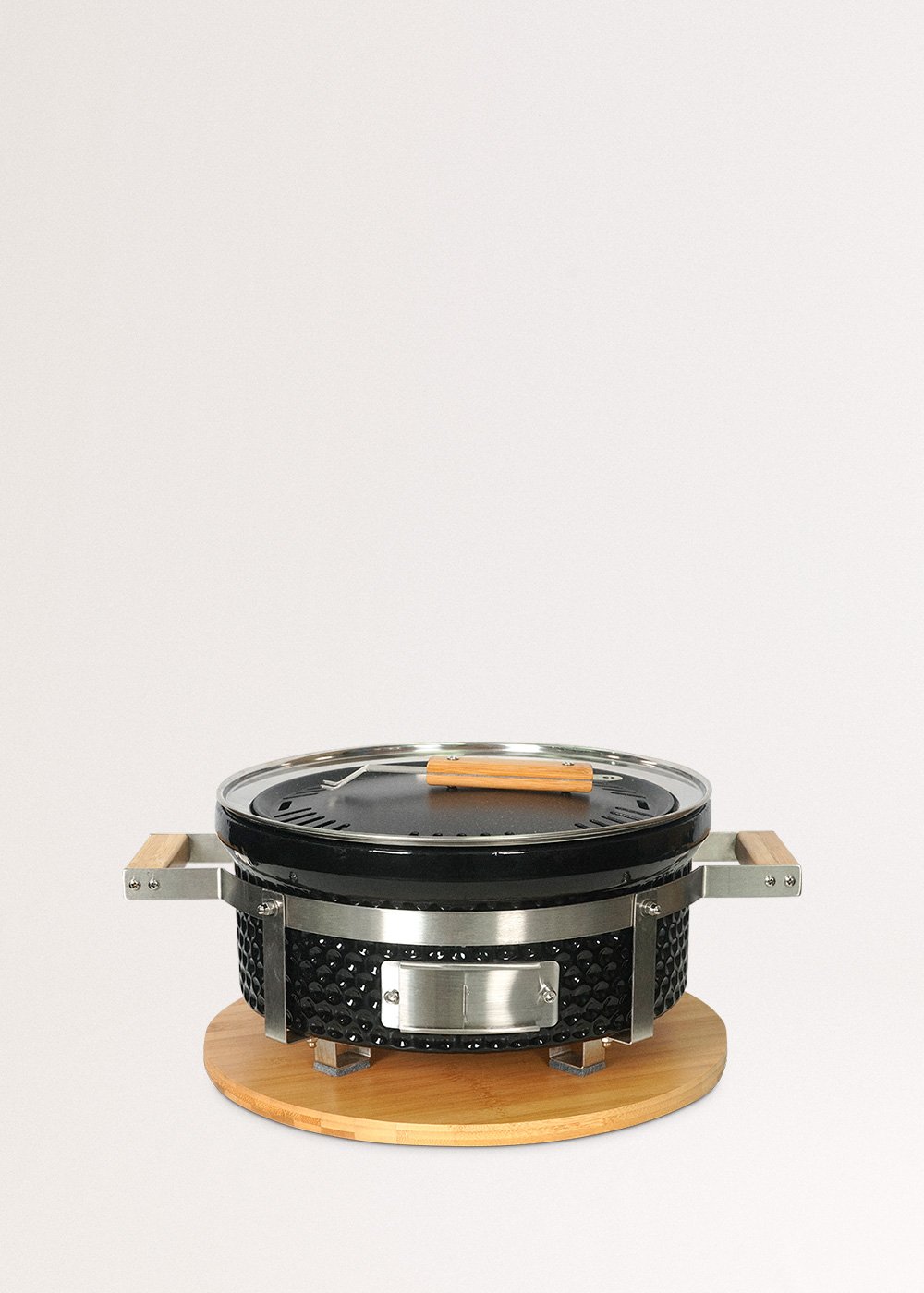 CREATE - BBQ KAMADO HIBACHI - Round barbecue with grill and griddle, gallery image 3214935
