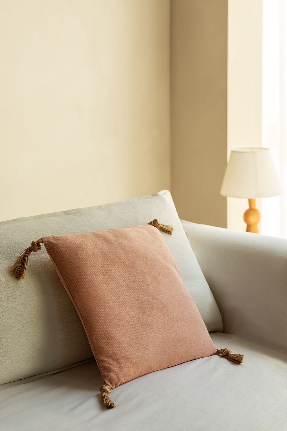 Square cotton cushion (45x45 cm) Almiz Style , gallery image 1