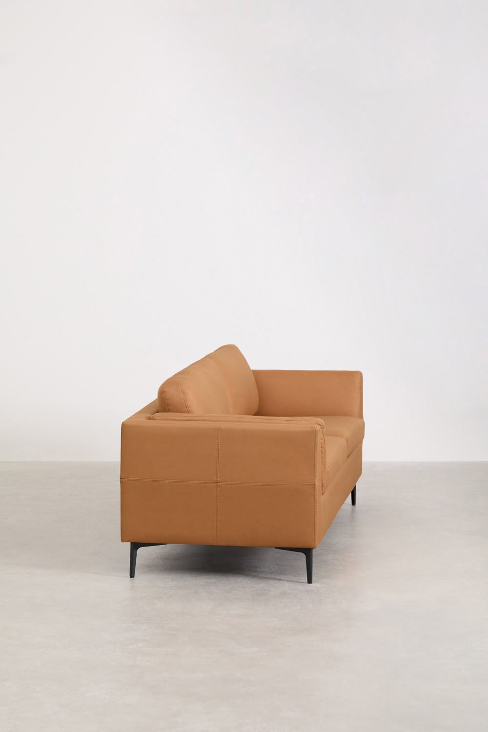 2-seater sofa in faux leather Soren, gallery image 4