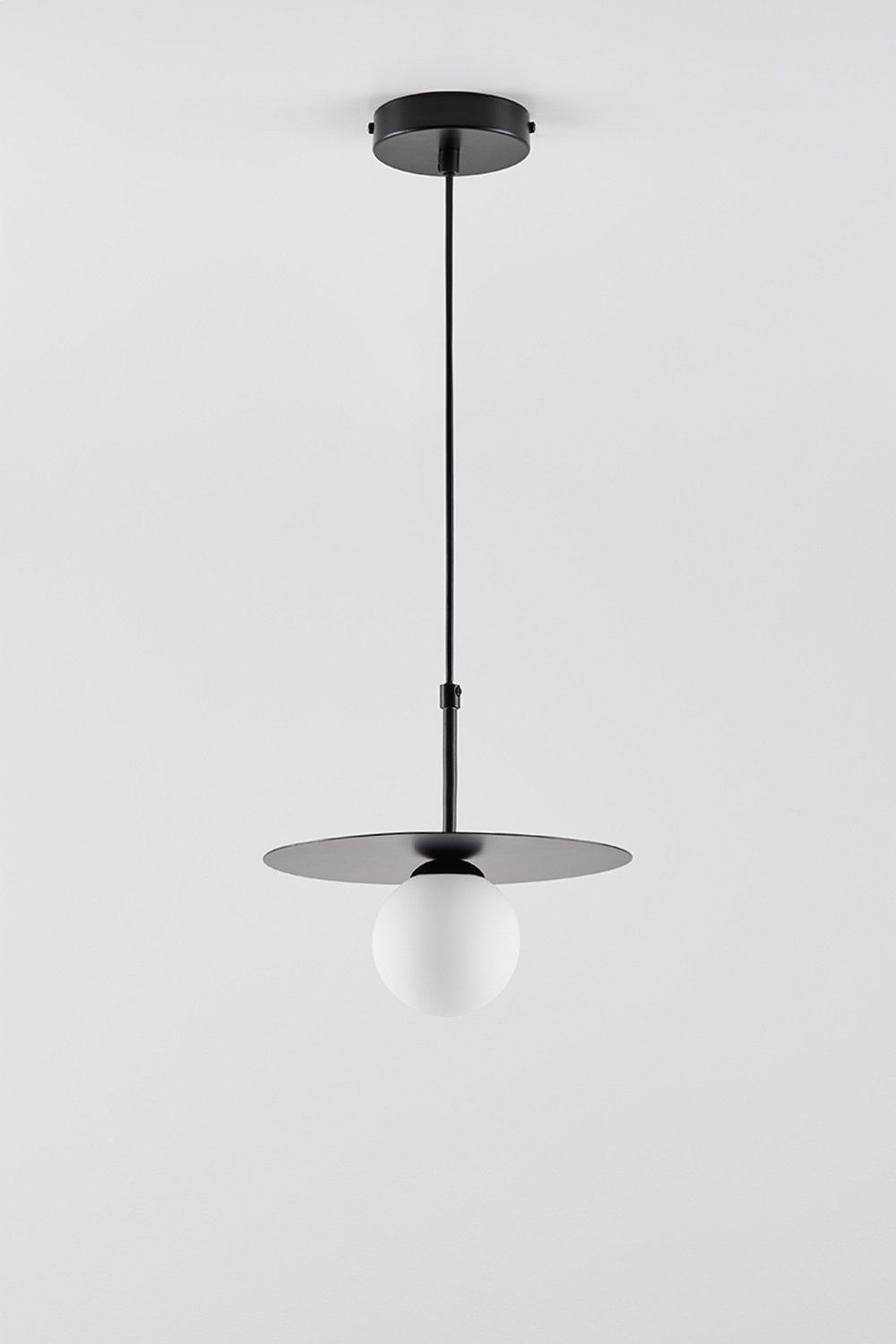 Jorien hanging ceiling lamp with crystal ball, gallery image 1