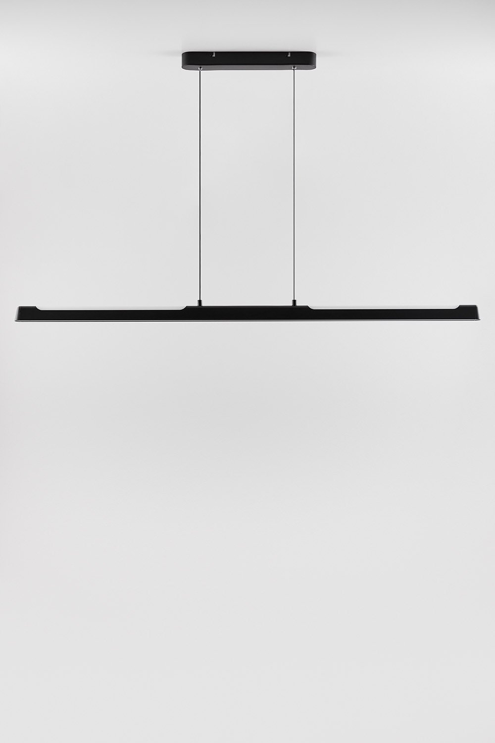 Linear LED aluminum ceiling lamp (120 cm) Egoy, gallery image 2