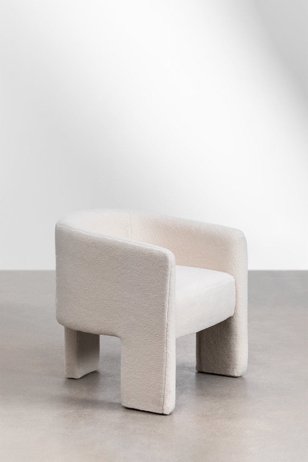 Xastru shearling dining chair, gallery image 3