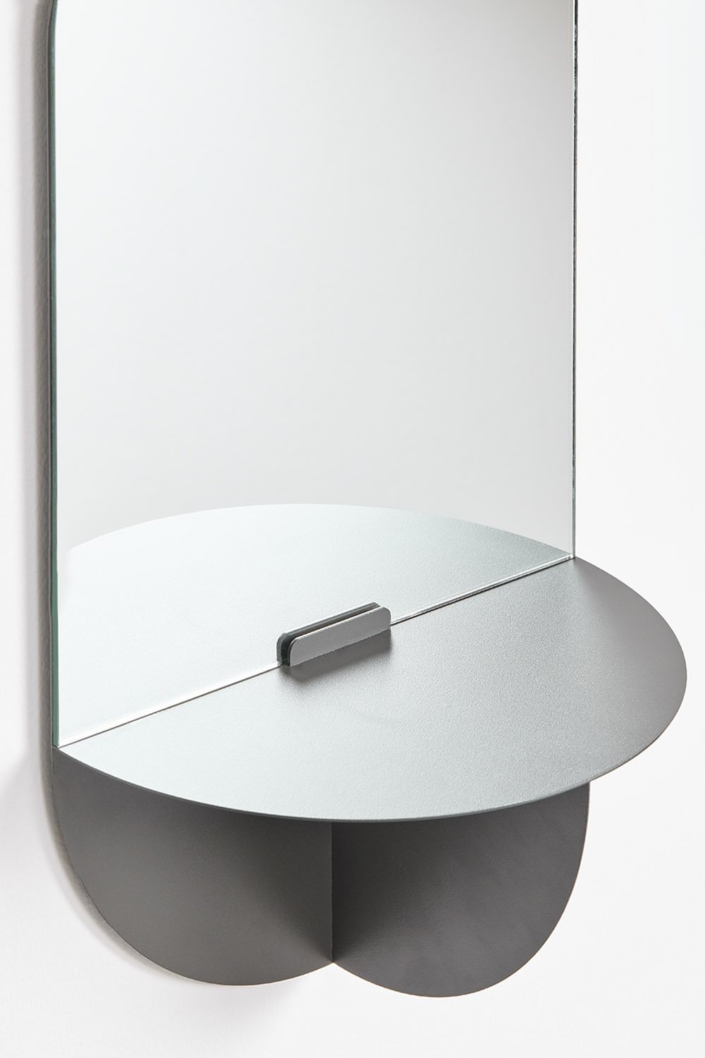 Nubino wall mirror with shelf, gallery image 2