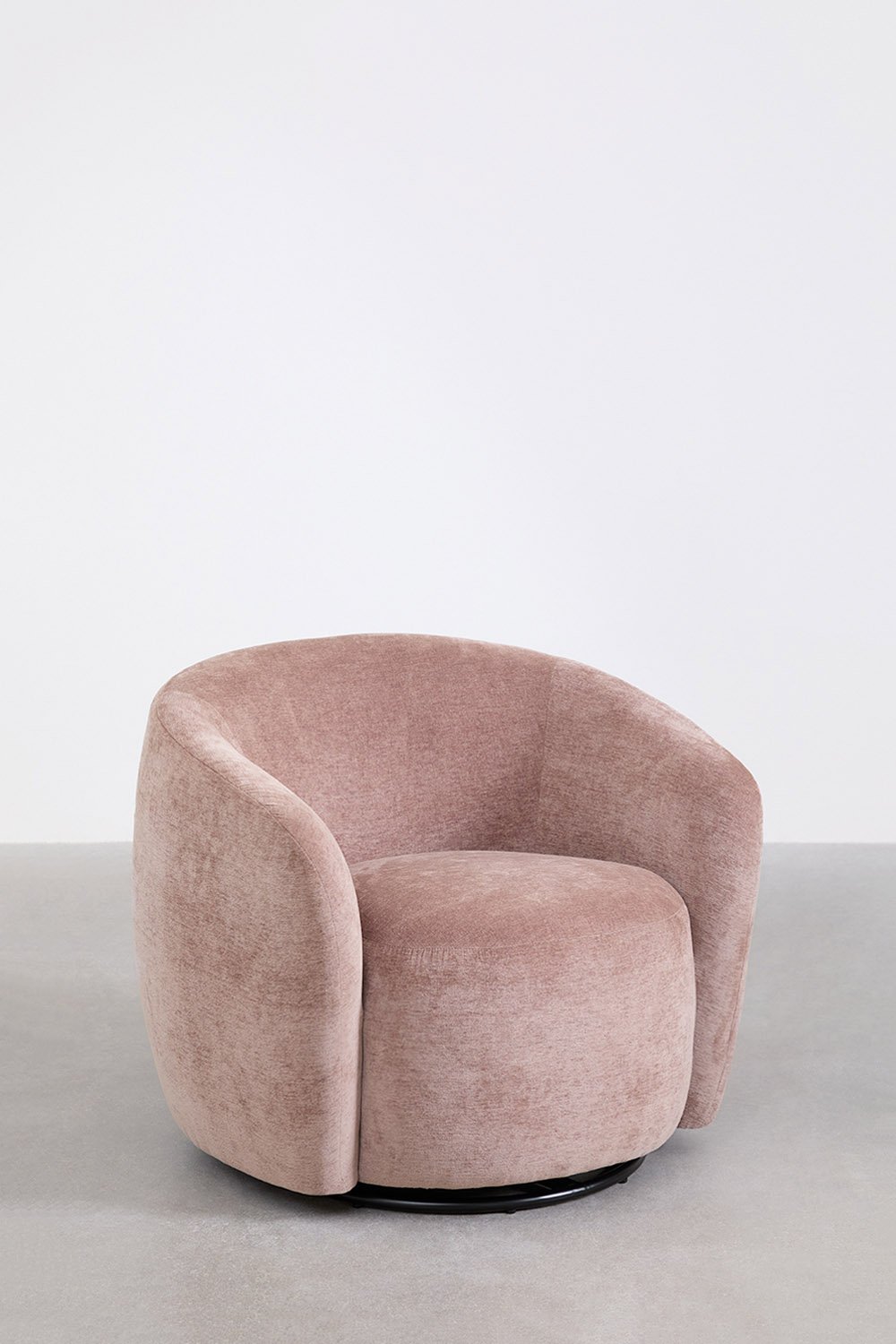 Mieres chenille swivel chair, gallery image 4