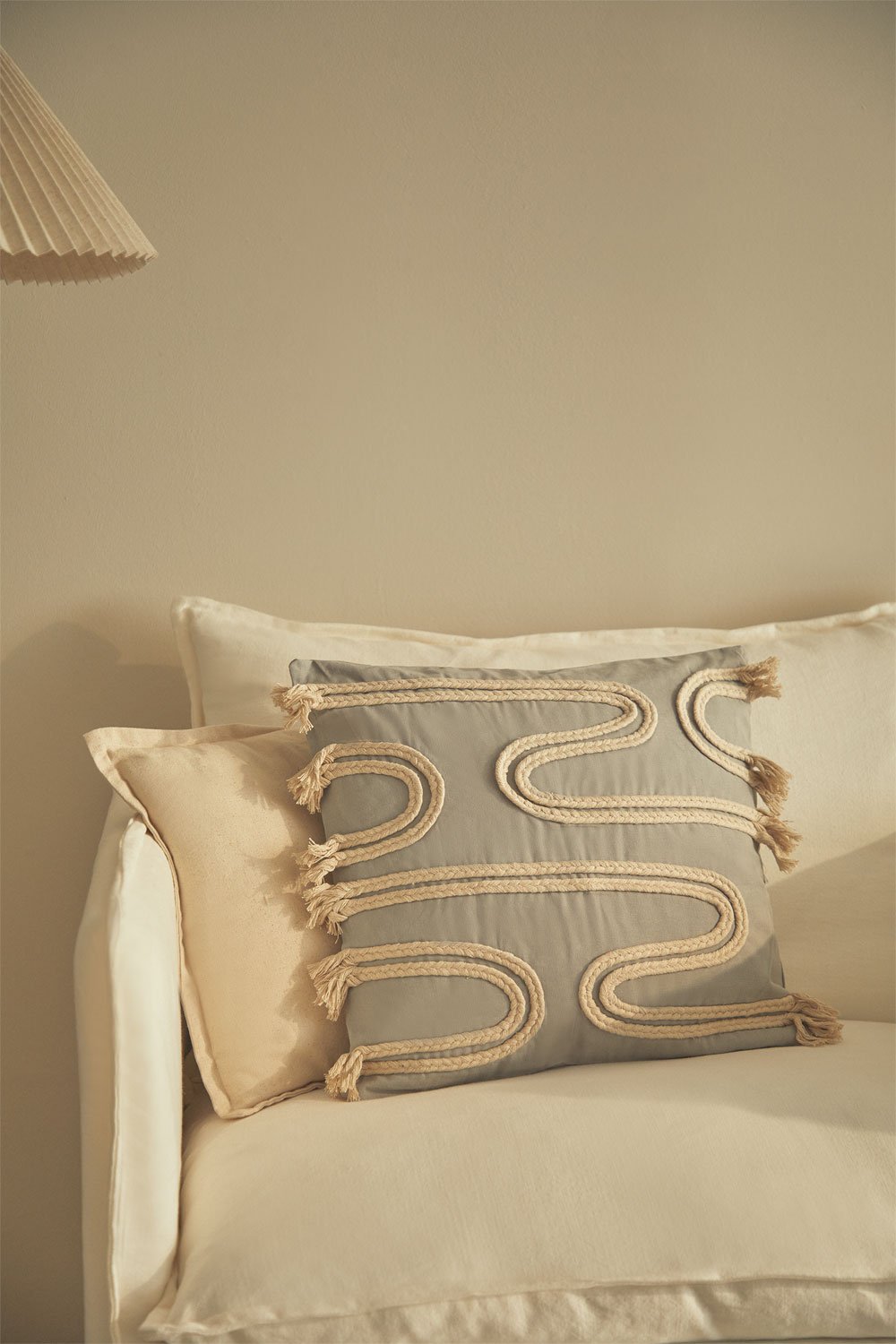 Square Cotton Cushion (45 x 45 cm) Reni, gallery image 1