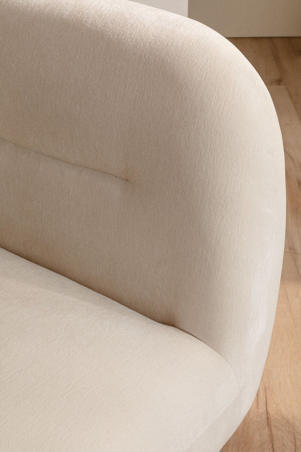 Sernin chenille swivel armchair , gallery image 2