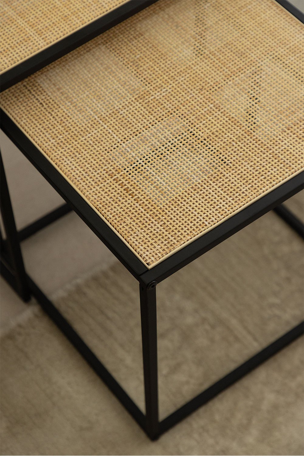 Rattan Nest Tables Daek, gallery image 2