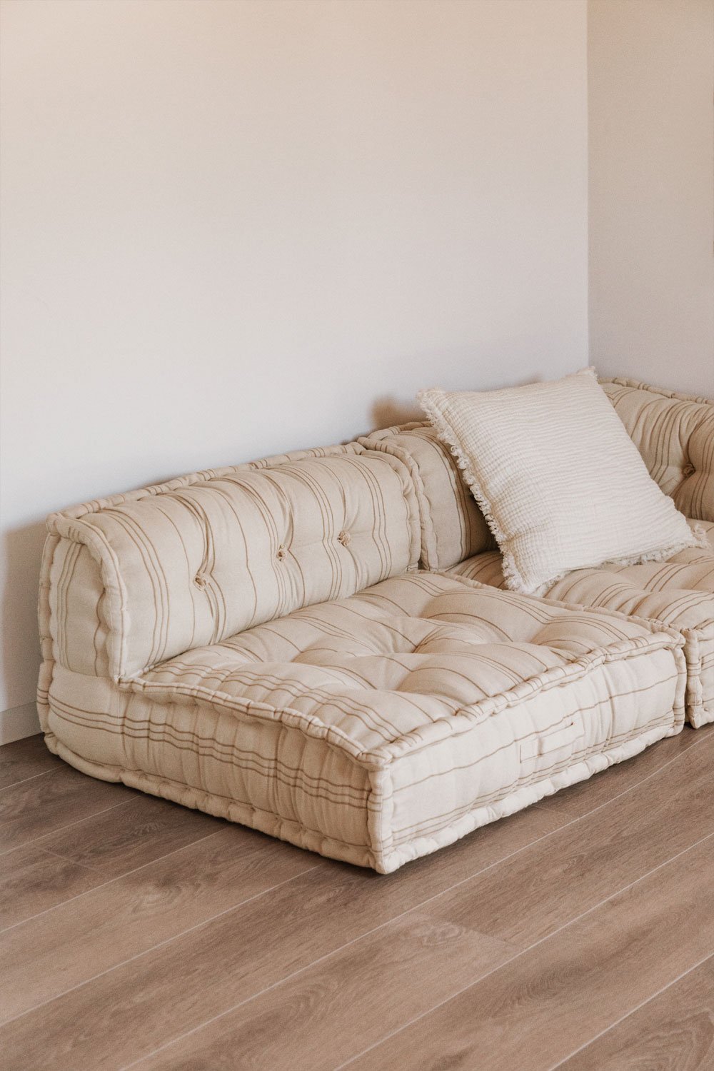 Center sofa for modular sofa in Dhel cotton, gallery image 3