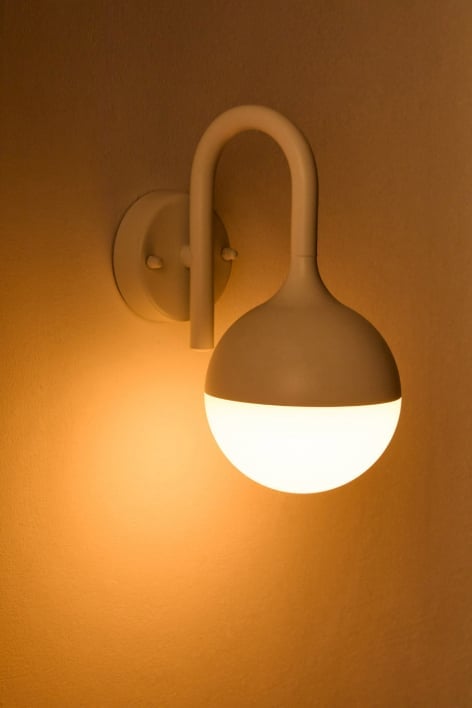 Uveron outdoor LED wall lamp in aluminium