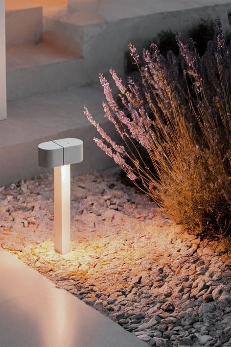 Aluminum outdoor beacon with 2 Efingam light points