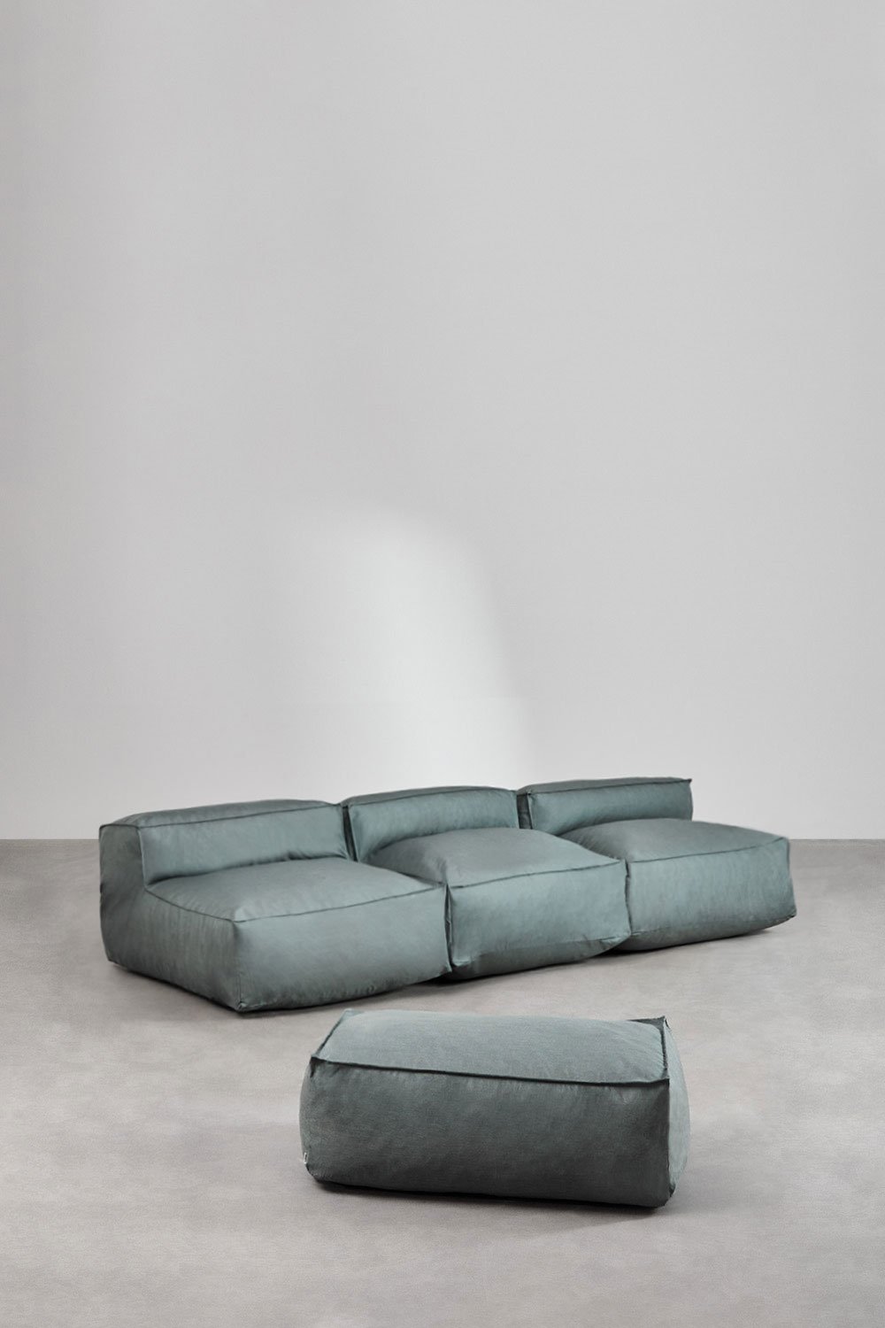Dojans 3-Piece Modular Sofa and Pouf, gallery image 1