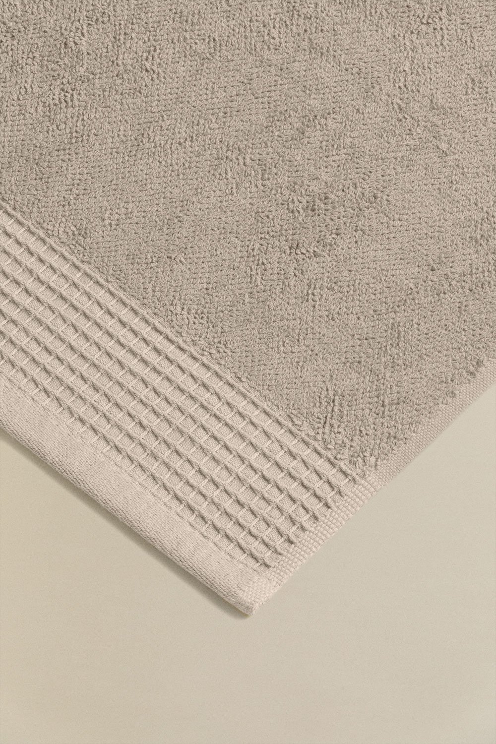 Terry cotton towel with Claritone border , gallery image 4