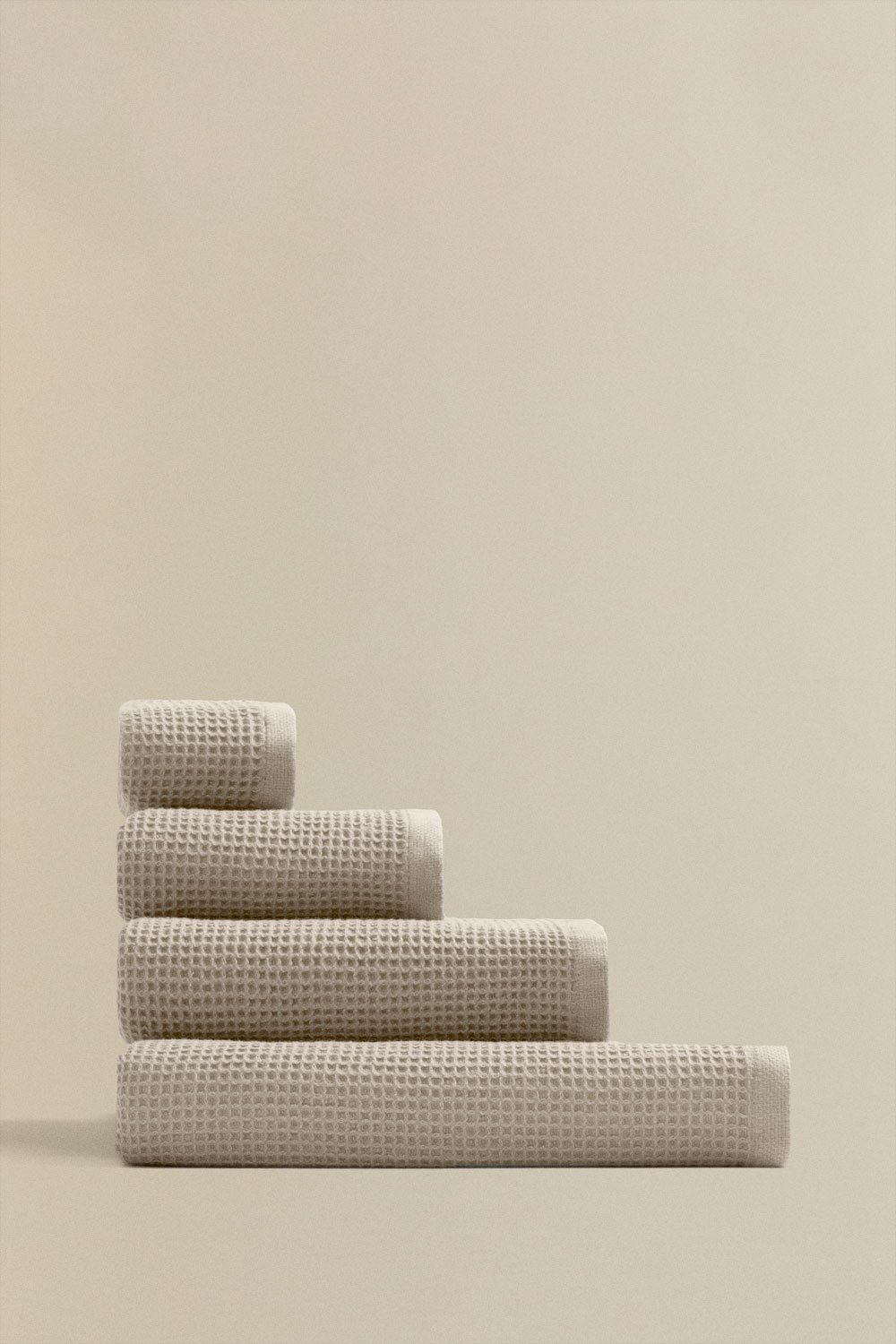 Fiorala waffle cotton towel, gallery image 1