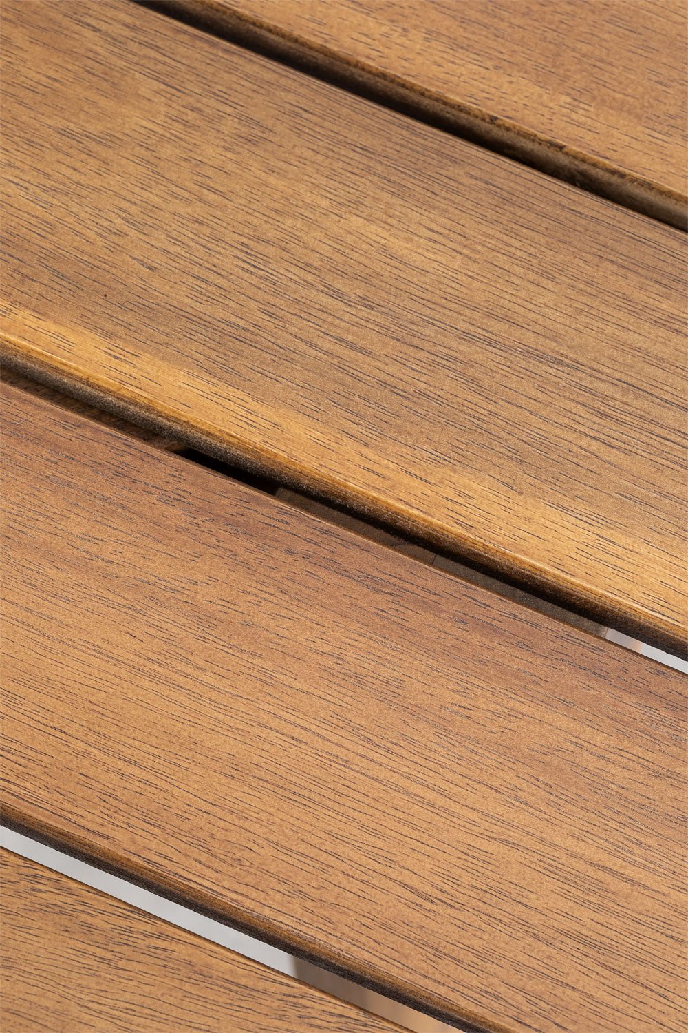 Square kitchen table 90x90 cm in acacia wood Tenay, gallery image 7