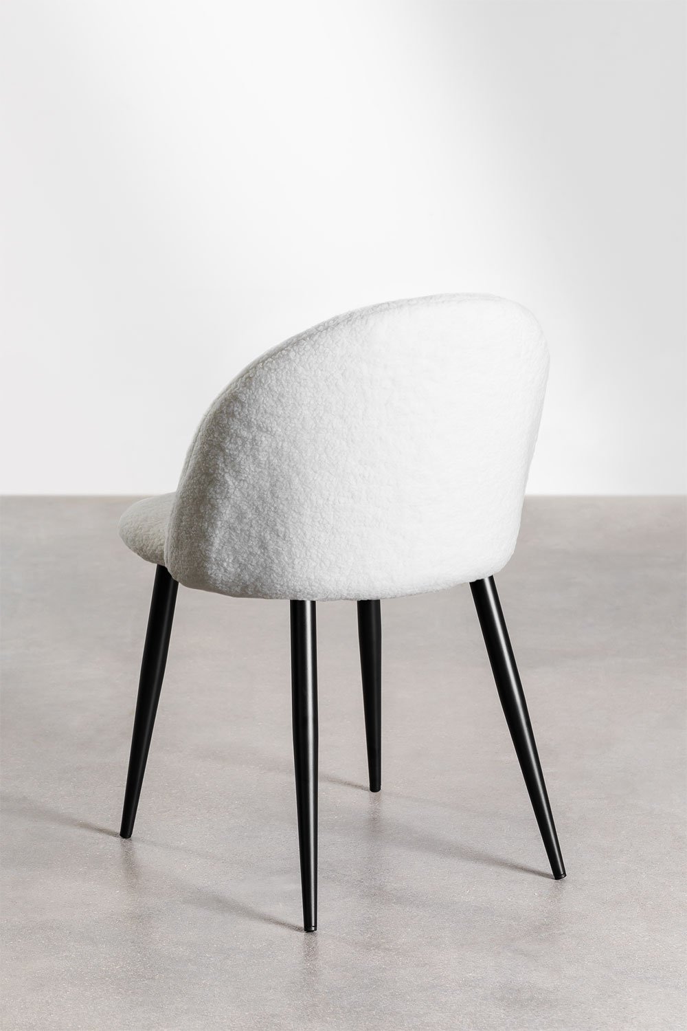 Dining chair in bouclé Kana, gallery image 3