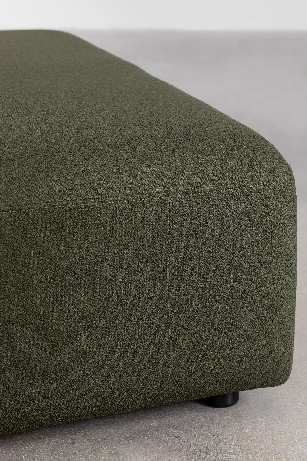 Fongler 3-piece modular sofa with right-hand divan and Fogler pouf - SKLUM