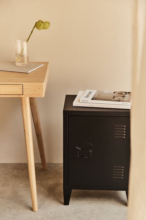 Pohpli Steel Locker Side Table