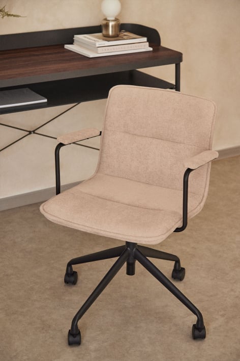 Seifert Desk Chair with Wheels and Armrests