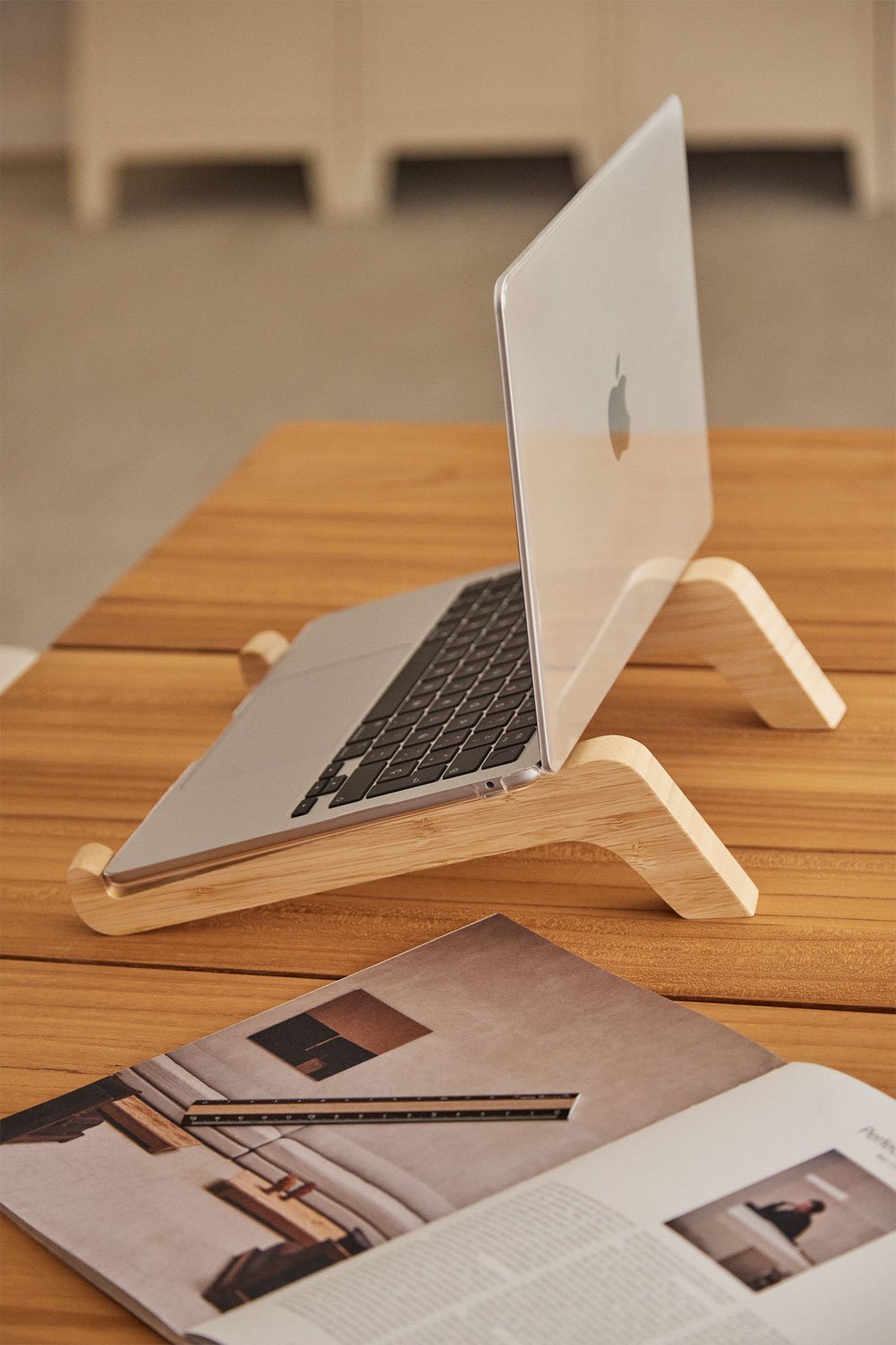 Bamboo Laptop Stand Ukara , gallery image 1