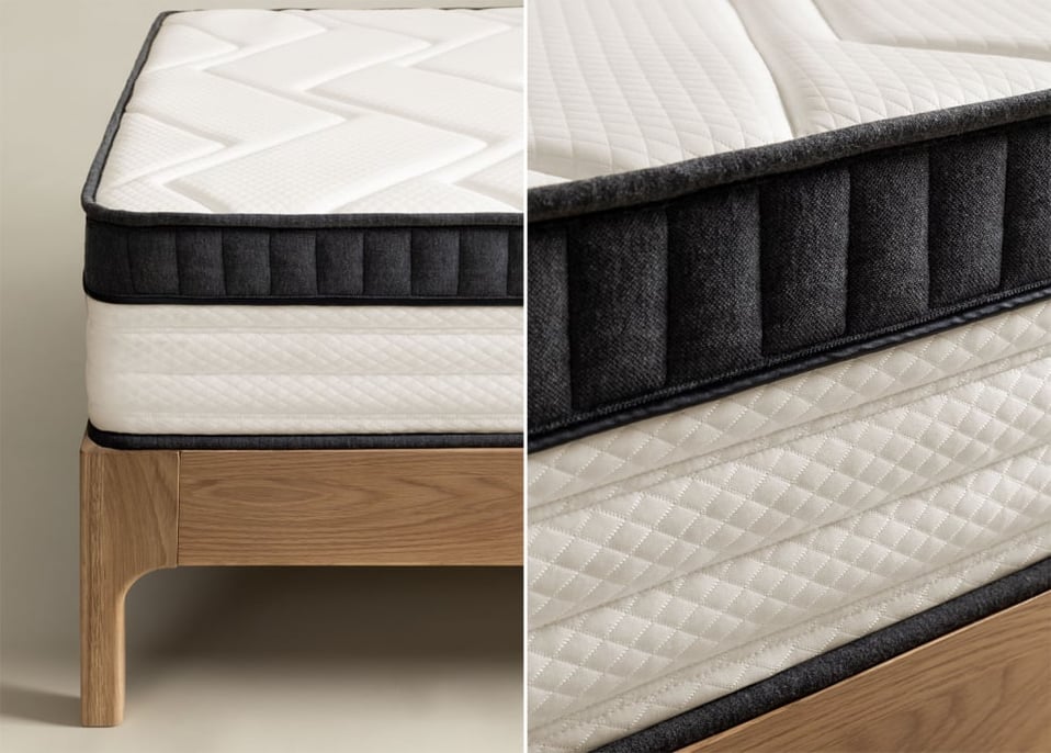 Memory Foam Mattress 200x200 cm Guideor