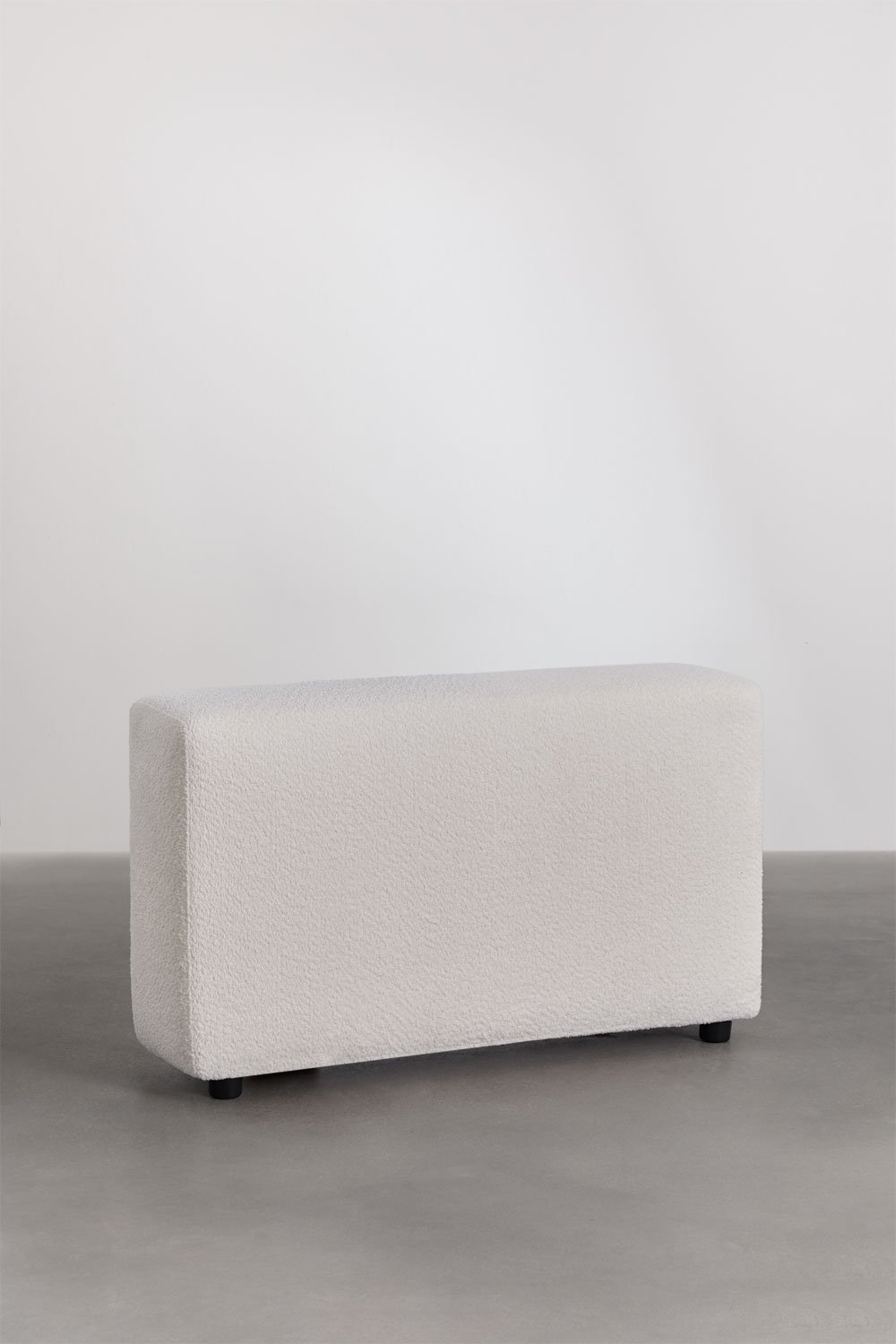 3-piece left corner modular sofa with high armrest and ottoman ↔︎450 cm Bruna, gallery image 8