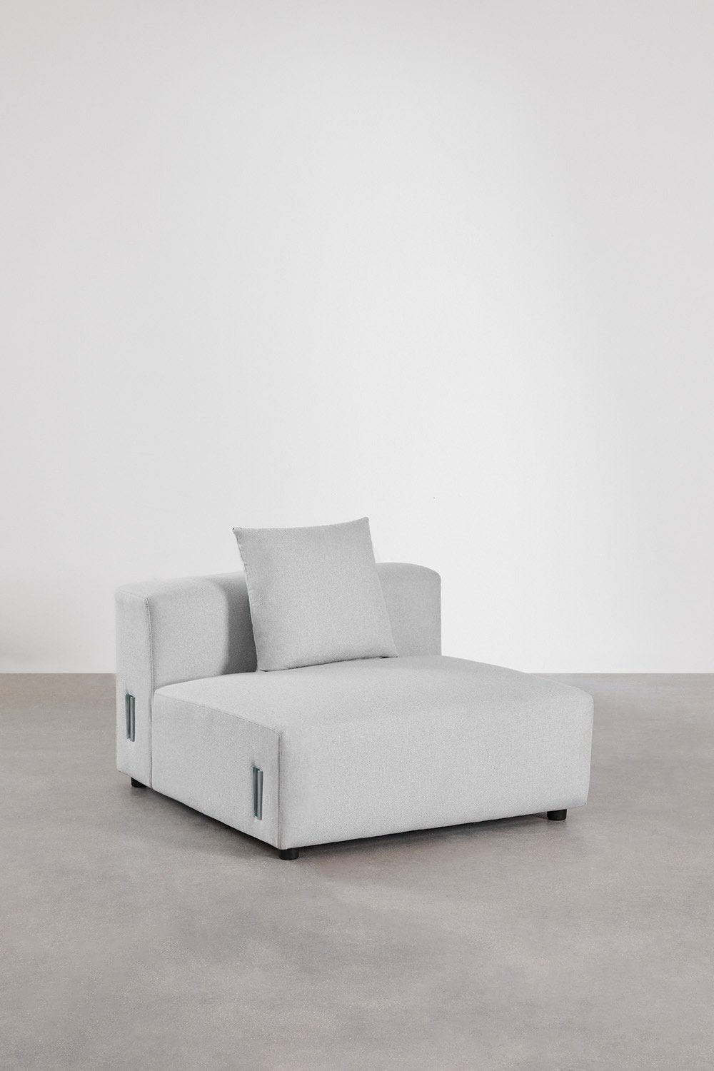 Central module (105x113 cm) with cushion for Bruna modular sofa, gallery image 1