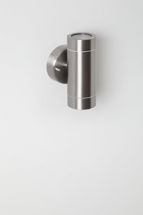 Outdoor Wall Light in Stainless Steel with 2 Light Points Jaxten