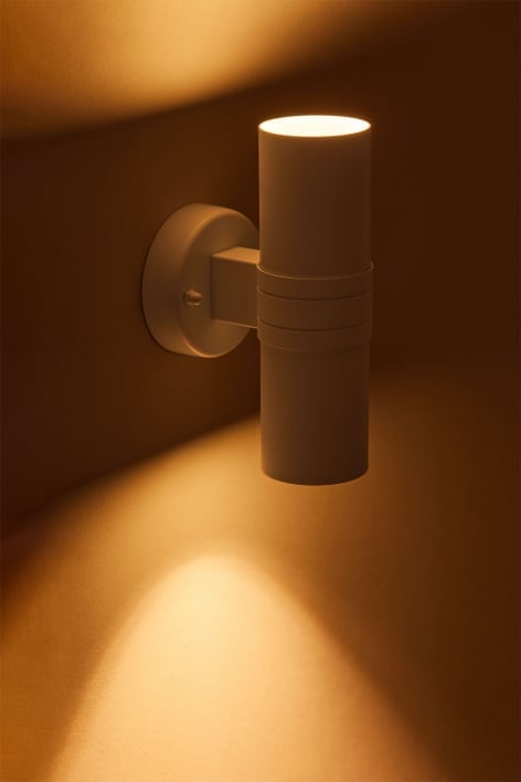 Grivat 2-point stainless steel outdoor wall light