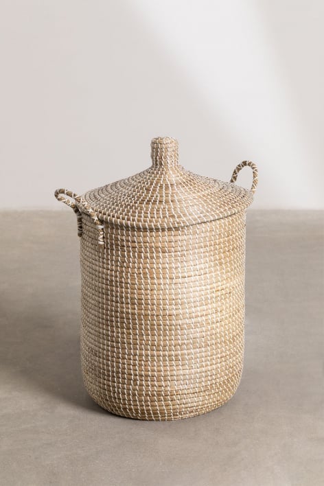 Bazel seagrass laundry basket