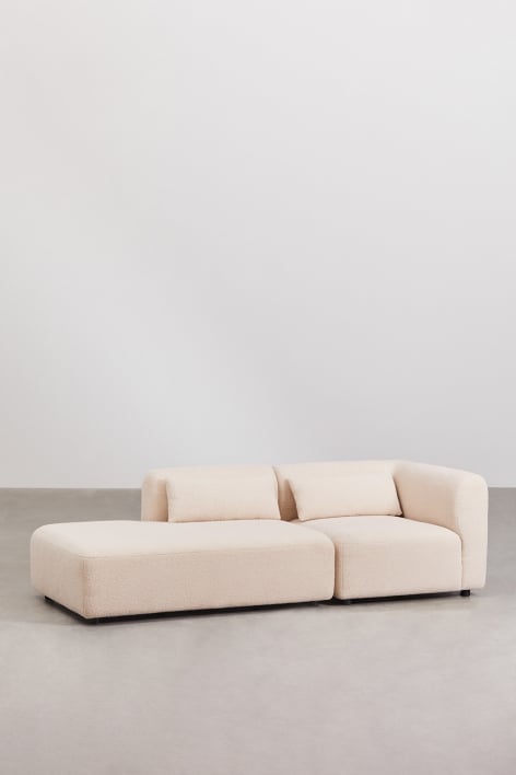 Fogler 2-Piece Corner Modular Sofa with Left Chaise Lounge