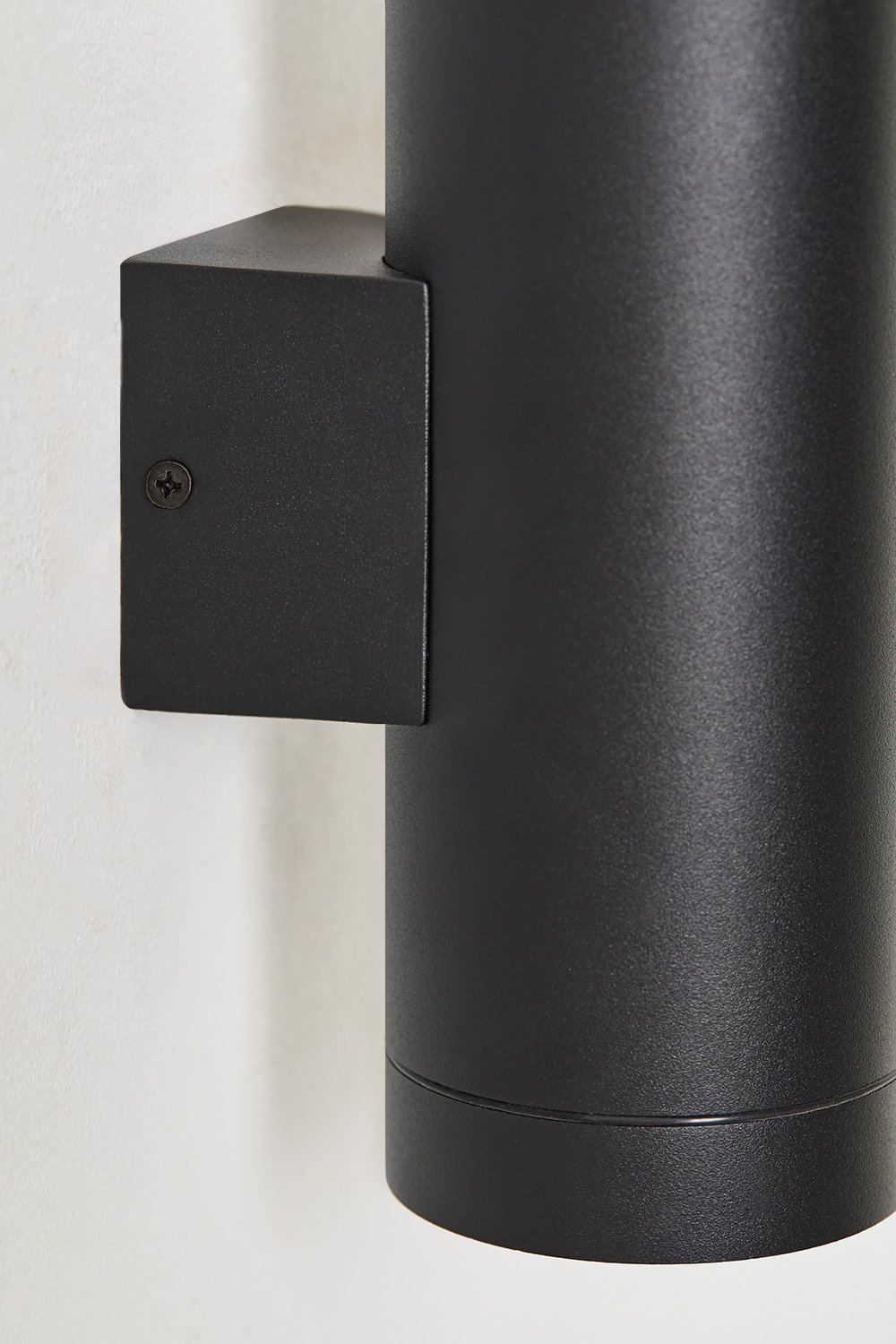 Sileno outdoor wall light in aluminium with 2 light points, gallery image 4