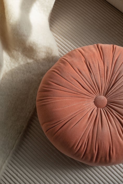 Round Velvet Cushion (Ø38 cm) Rurel